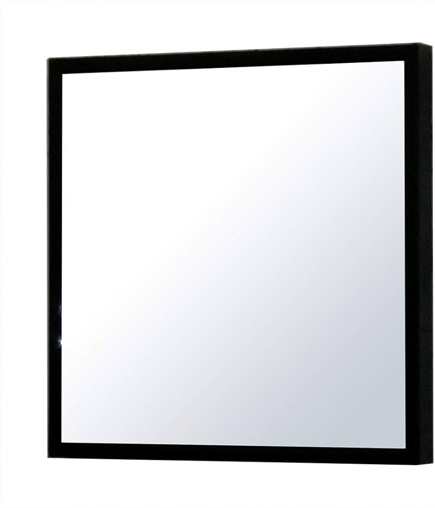 軽壁掛け鏡160x60cm黒 Amazon.co.jp: 鏡 壁掛け ミラー 小さい 木製 木枠 正方形 25 日本製